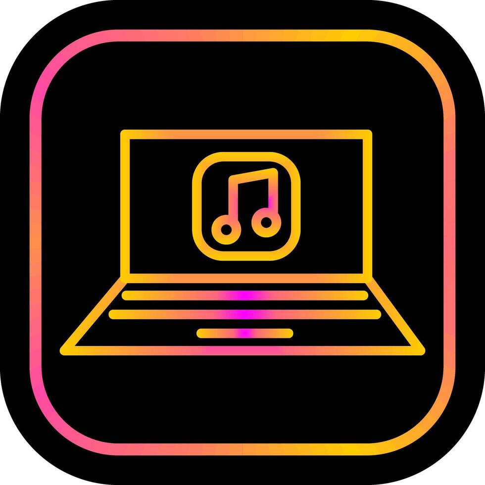 Play Music Vector Icon