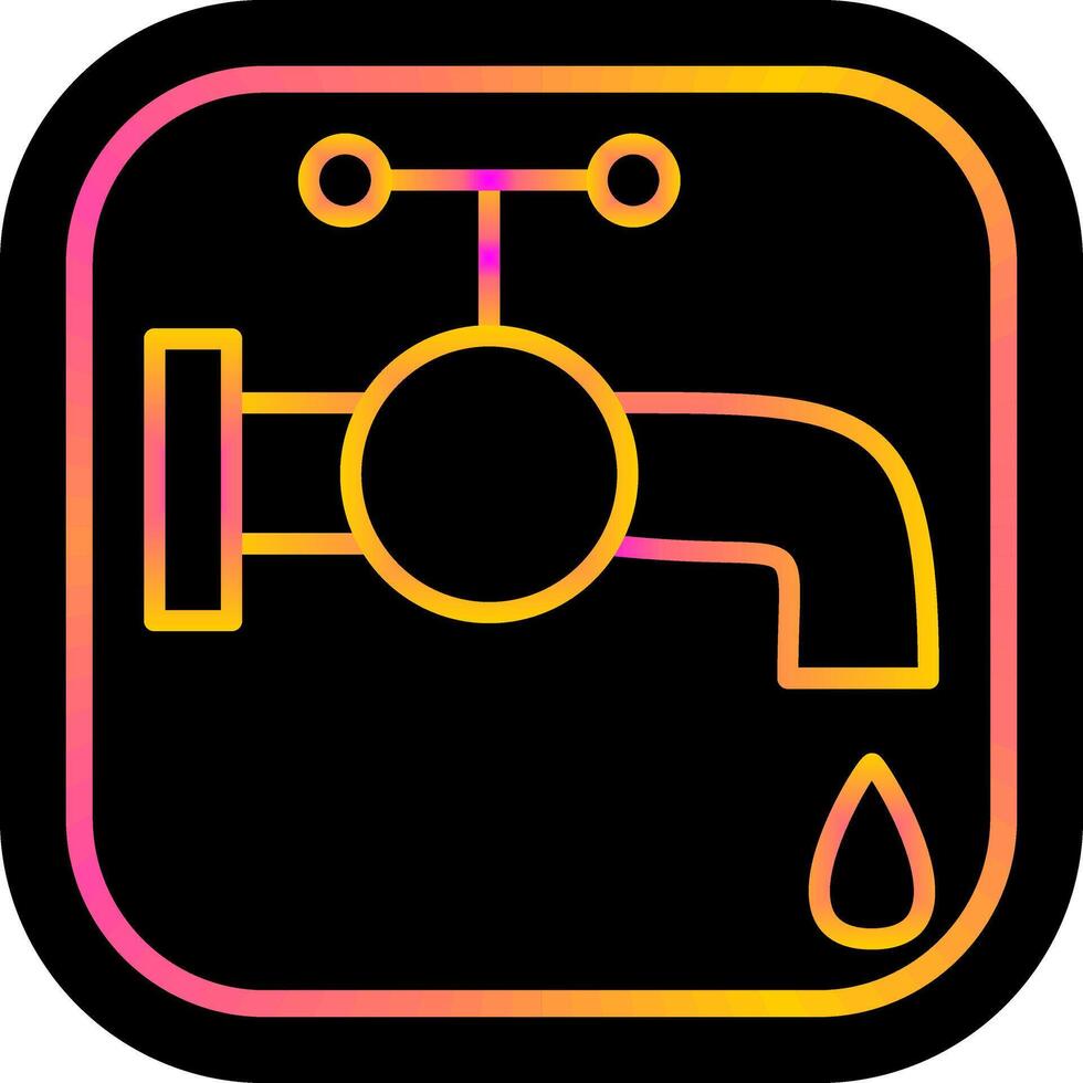 Water Tap Vector Icon