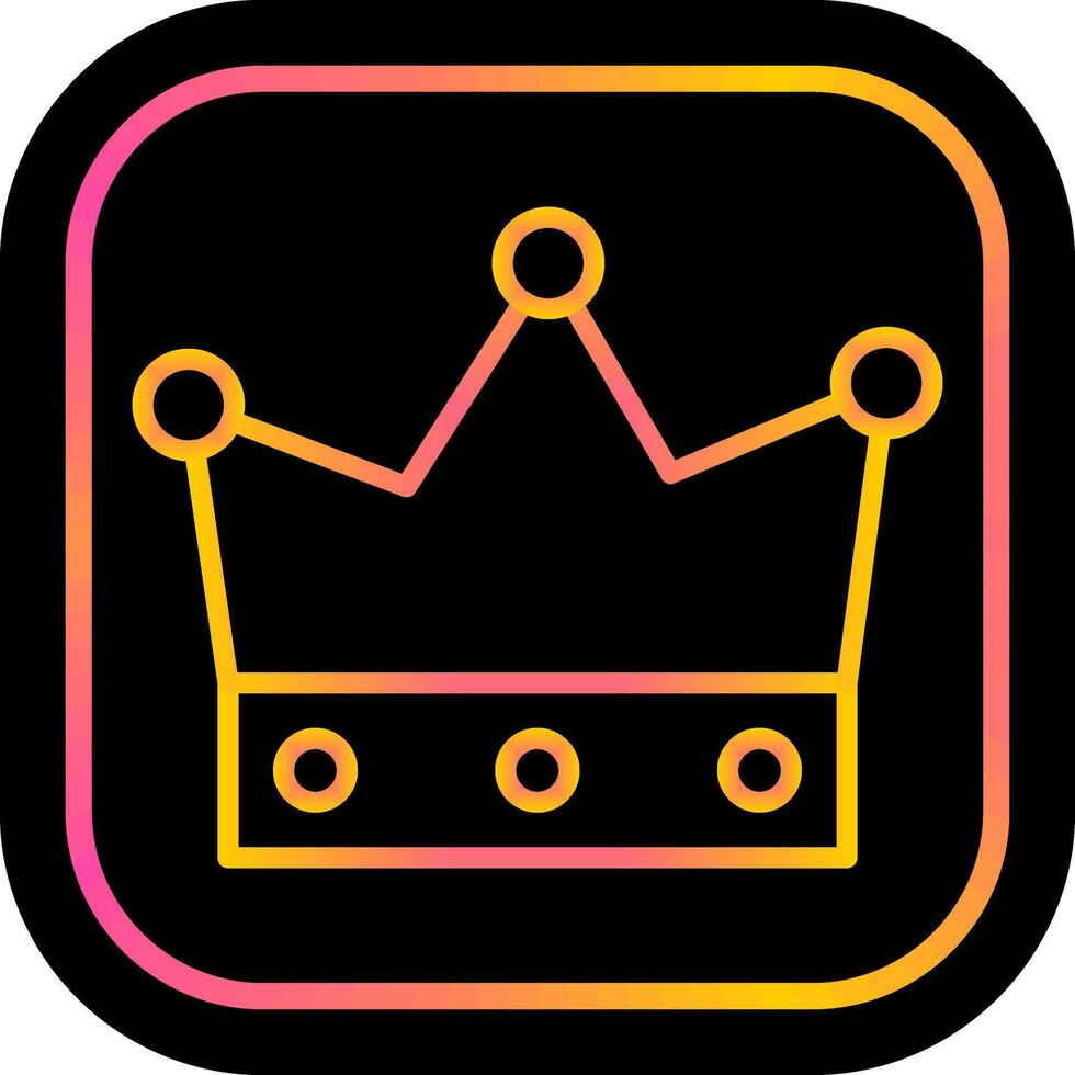 King Crown Vector Icon