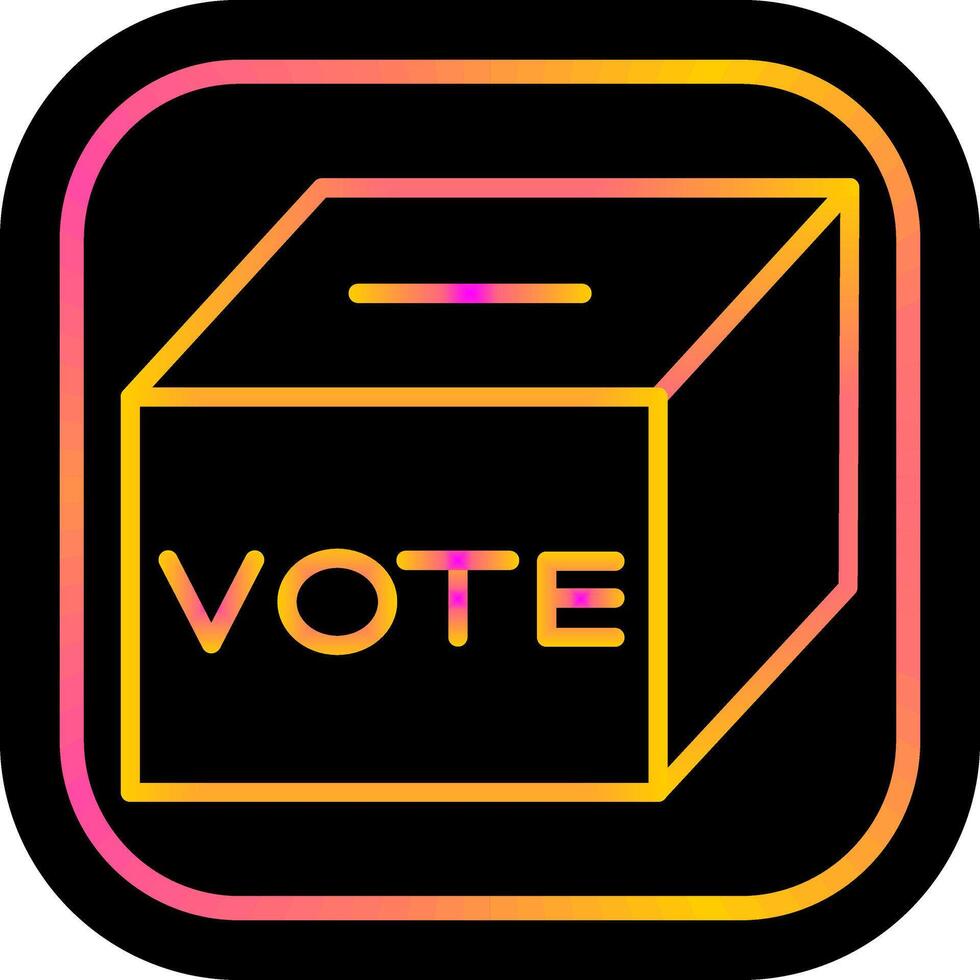 Ballot Box Vector Icon