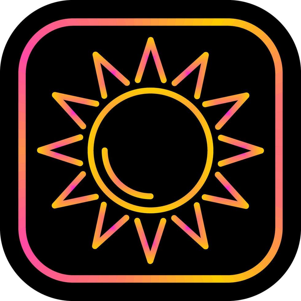 Sun I Vector Icon