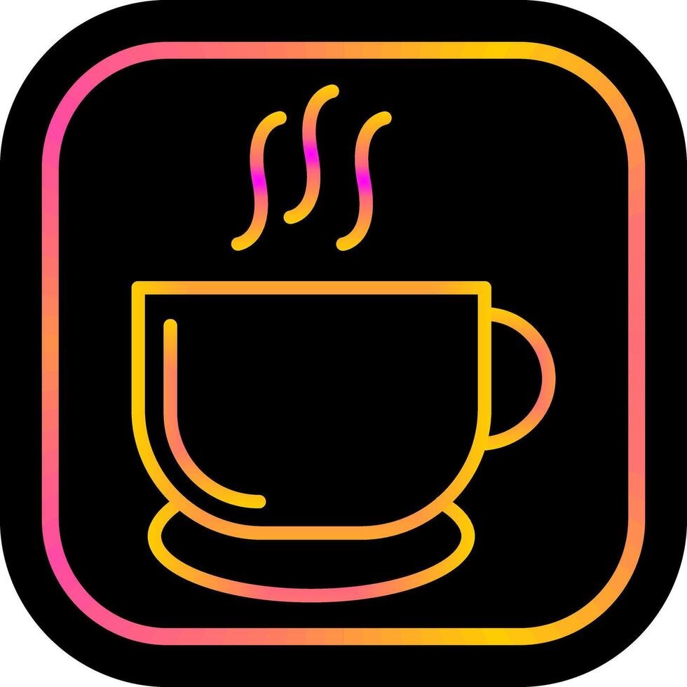 Hot Coffee Vector Icon