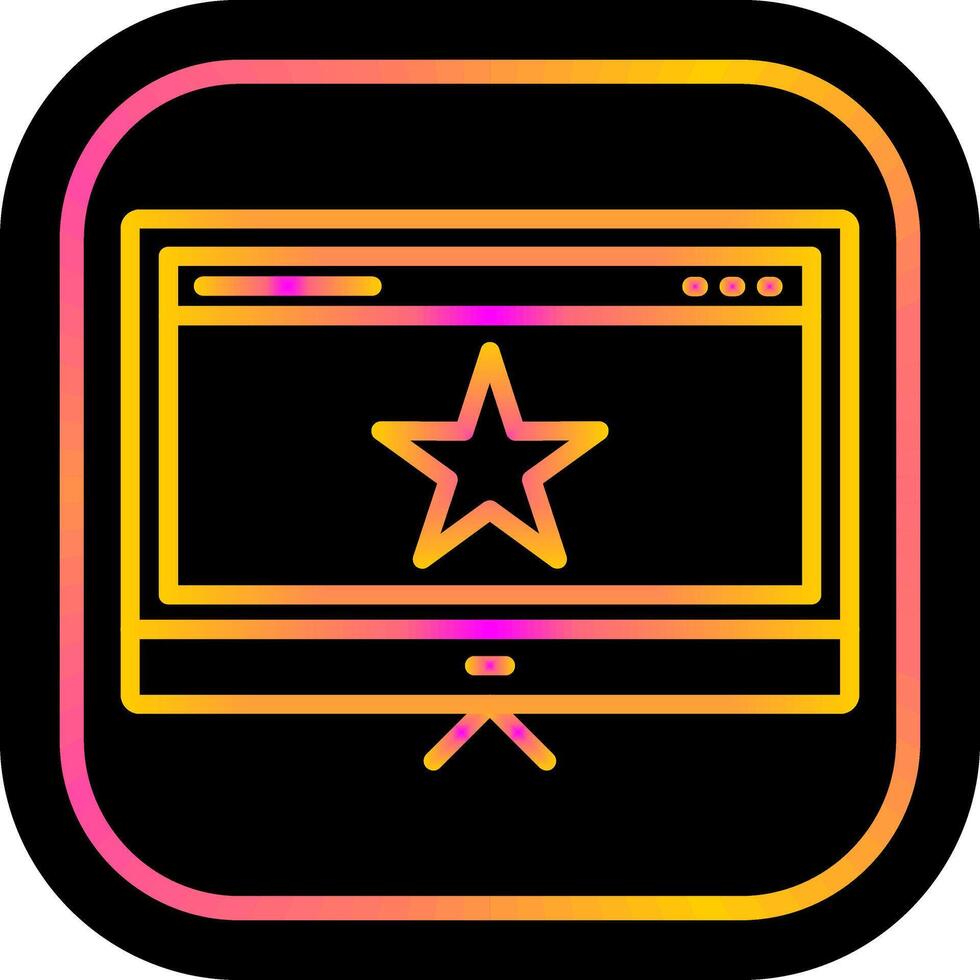 Web Award Vector Icon