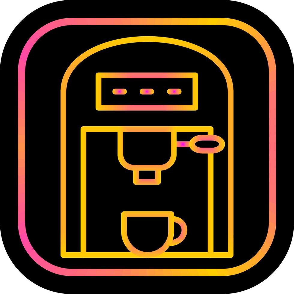 Coffee Machine II Vector Icon