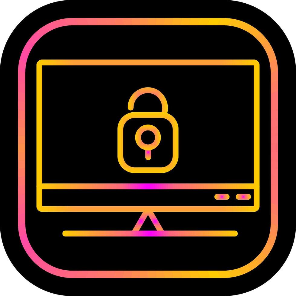 Closed Access Vector Icon