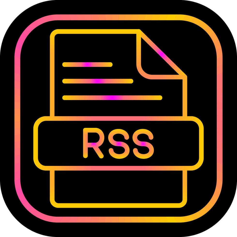 RSS Vector Icon