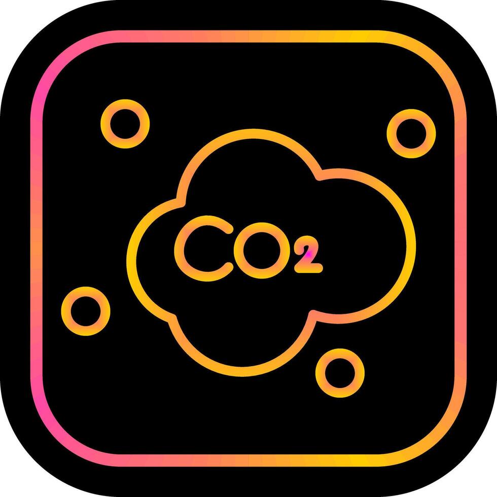 Carbon Dioxide Vector Icon