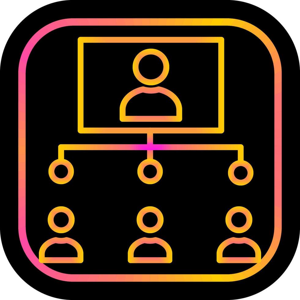 Business Structure Vector Icon