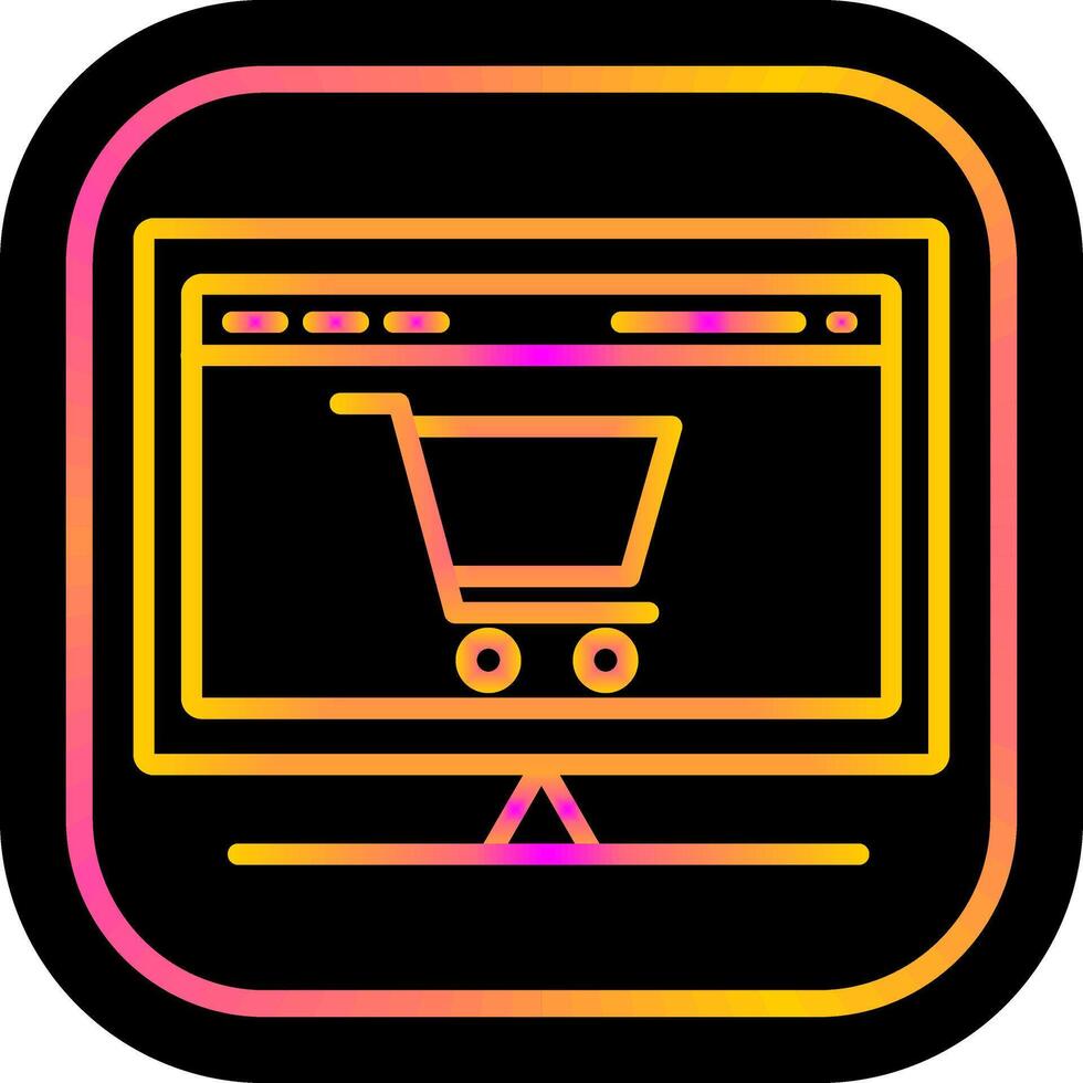 Ecommerce Settings Vector Icon