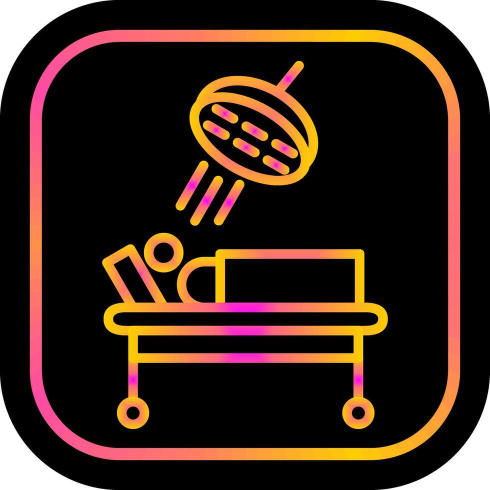 Operating Room Light Vector Icon