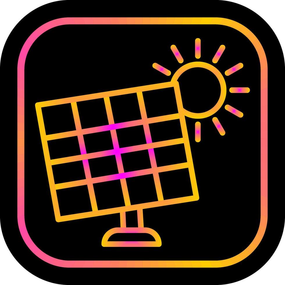 Solar Panel Vector Icon