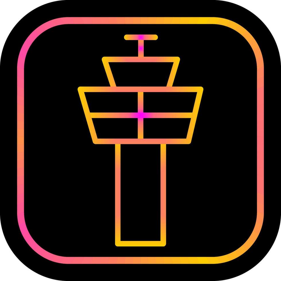 Control Tower Vector Icon
