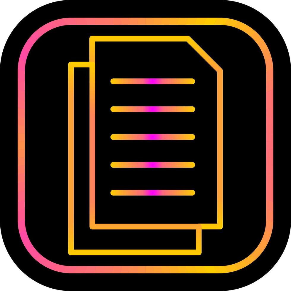 Document Vector Icon