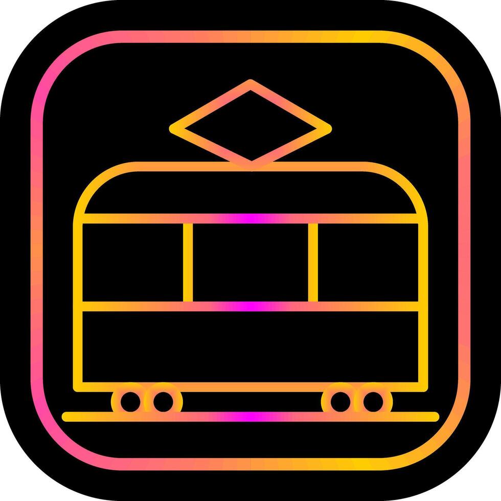 Tram Vector Icon