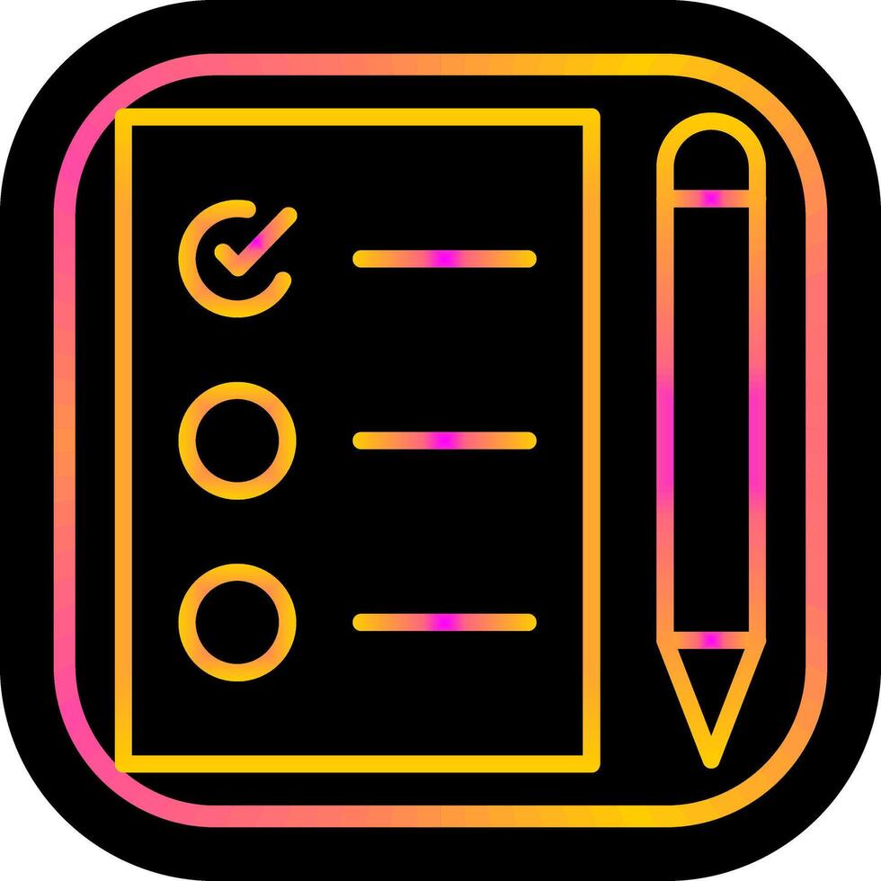 Task List Vector Icon