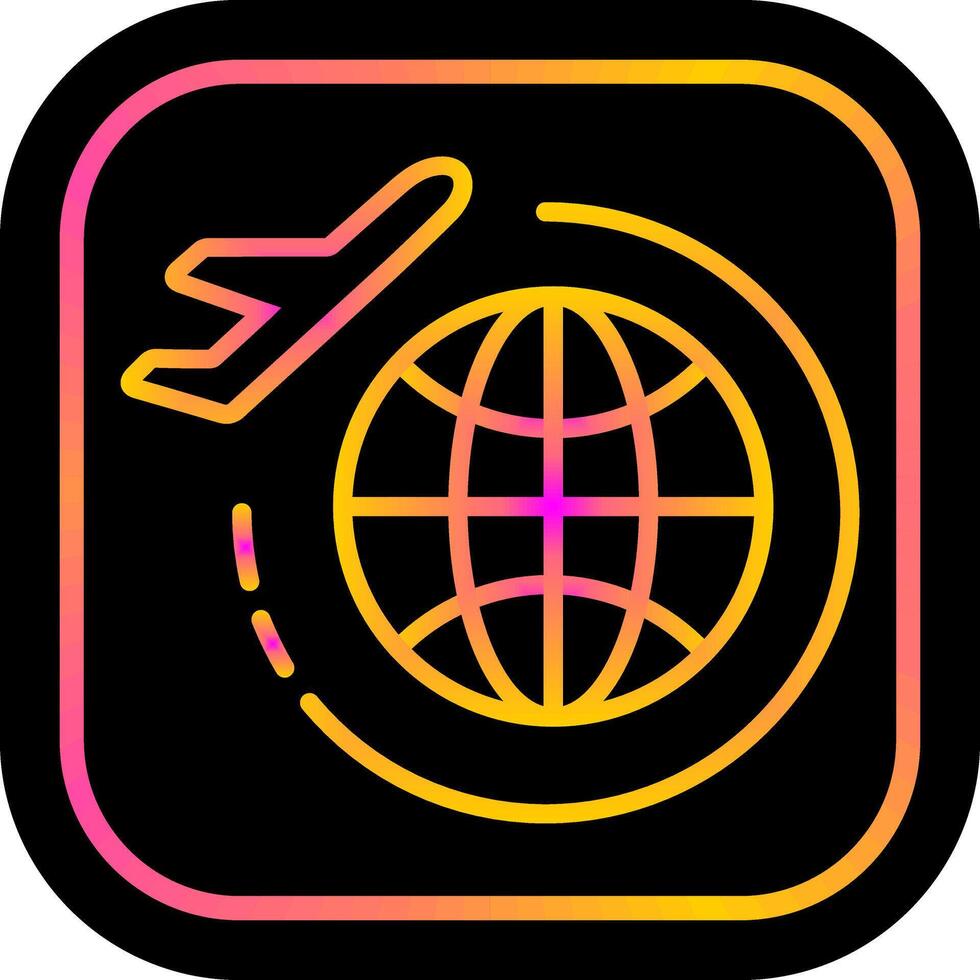 World Tour Vector Icon