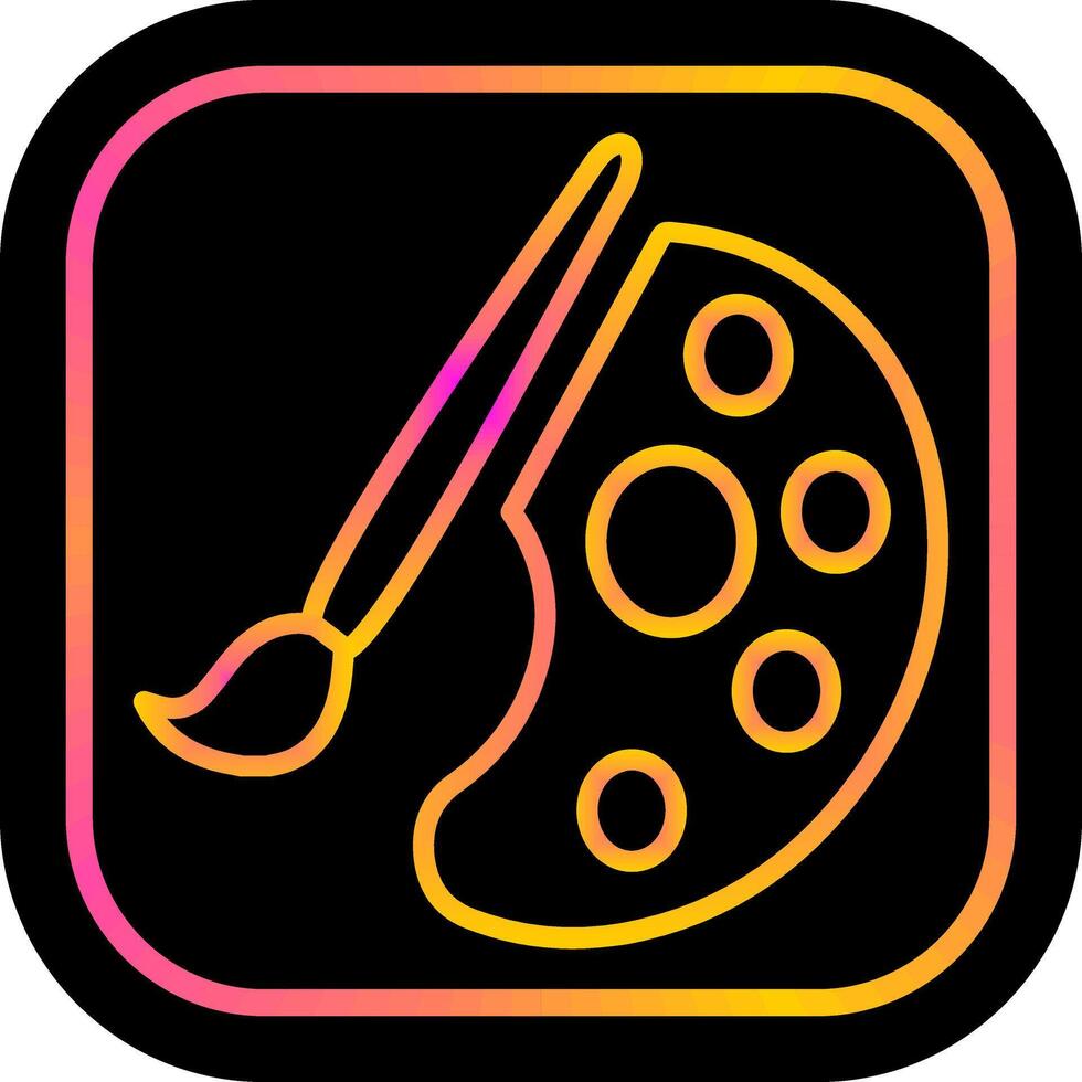 Paint Brush Vector Icon