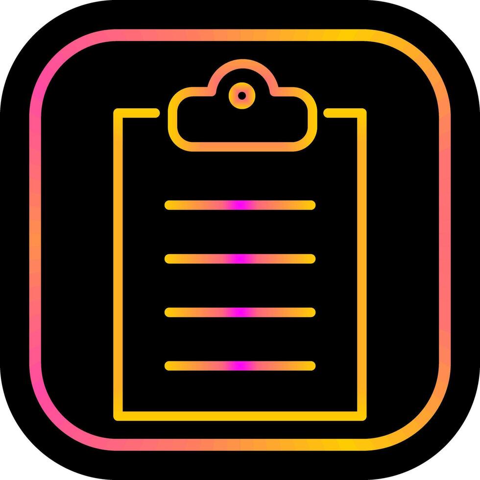 Clipboard Vector Icon