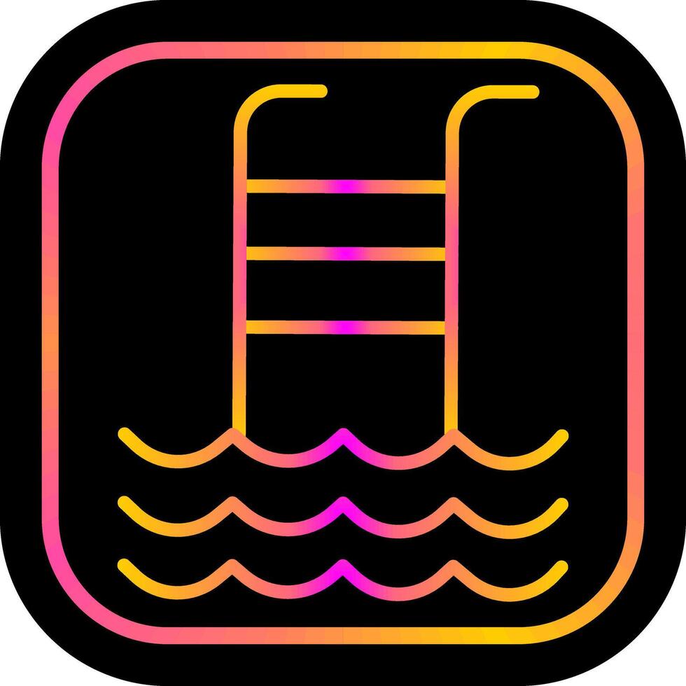 Swimming Pool Vector Icon