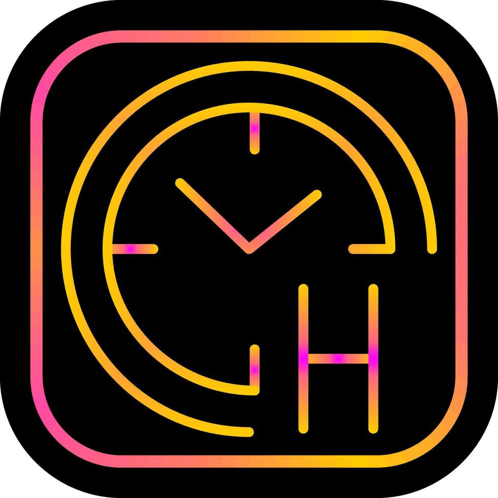 icono de vector de hora feliz