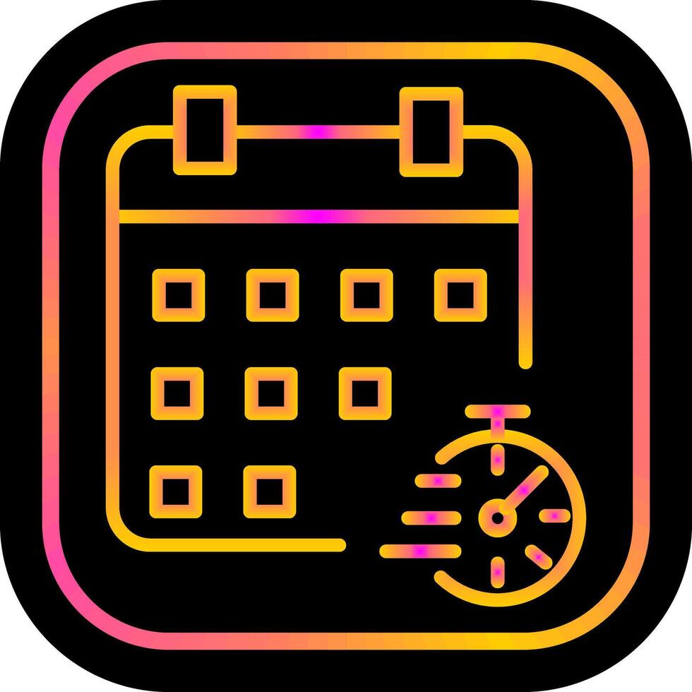 Timetable Vector Icon