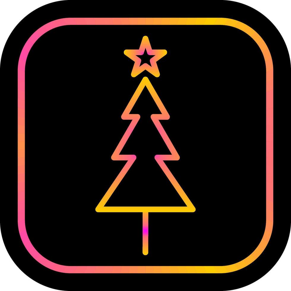 Christmas Tree Vector Icon