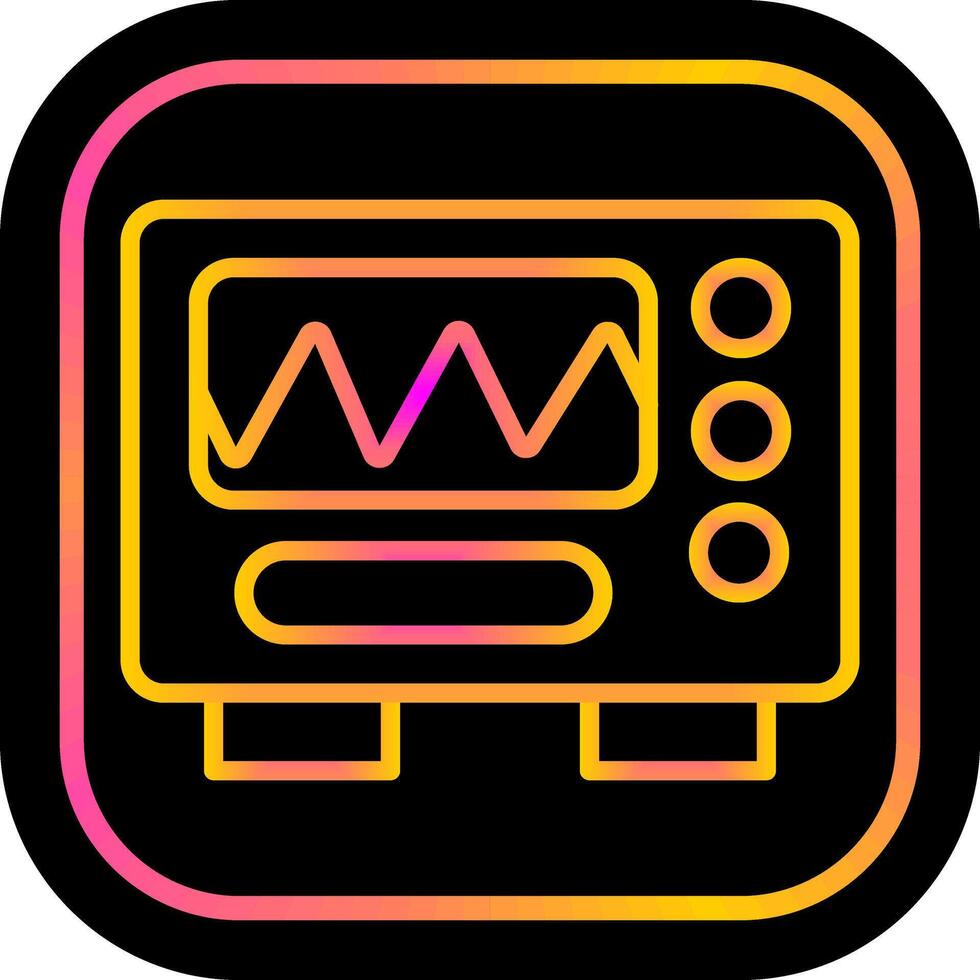 Oscilloscope Vector Icon
