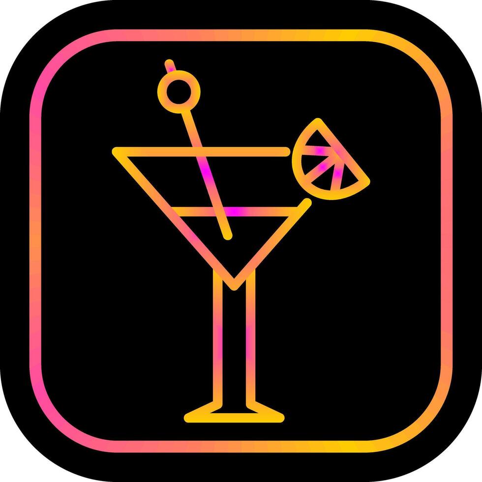 Martini Vector Icon