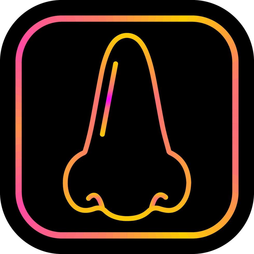 Nose Vector Icon