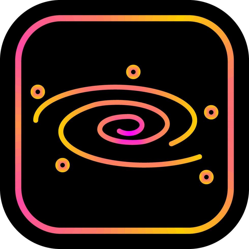 Black Hole Vector Icon