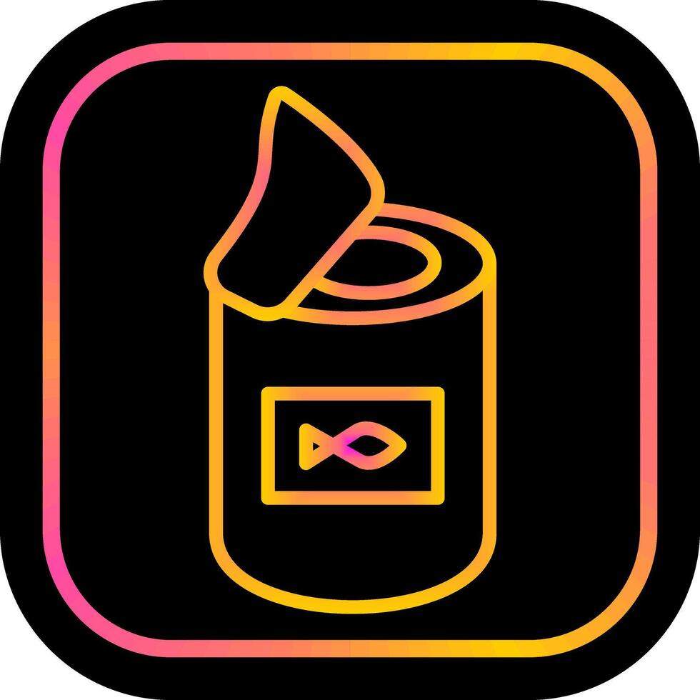 Canned Food Vector Icon