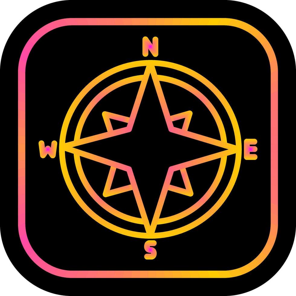 Compass Vector Icon