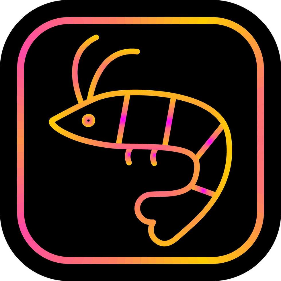Shrimp Vector Icon