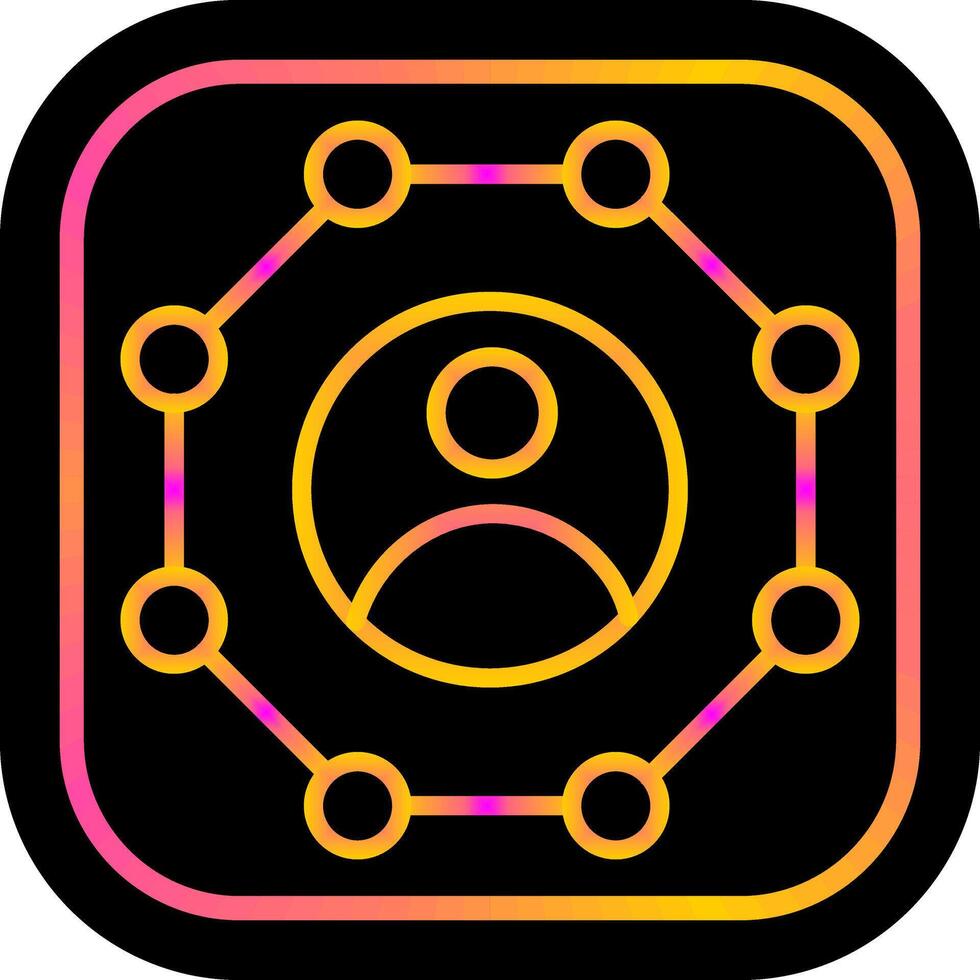 Network Share Vector Icon