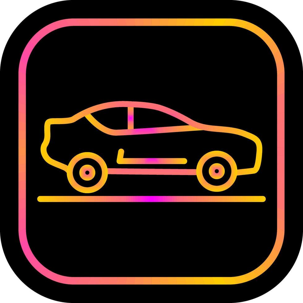 icono de vector de coche