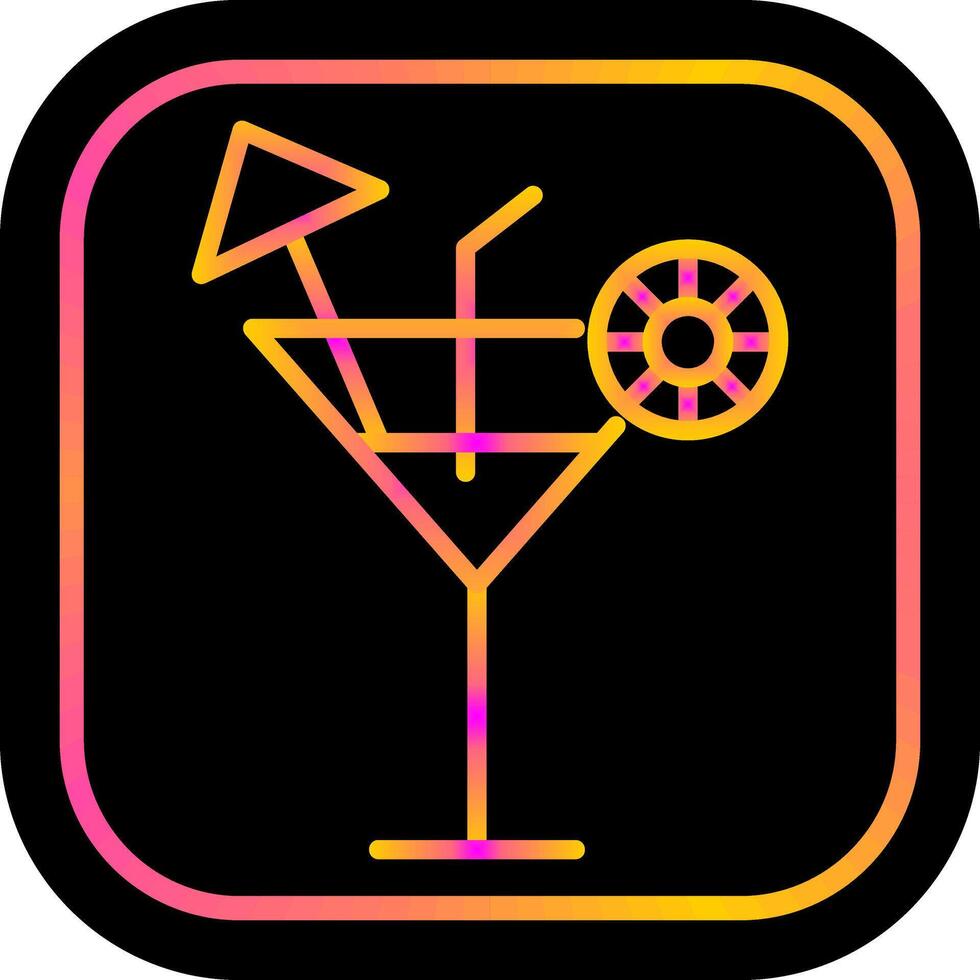 Cocktail Vector Icon