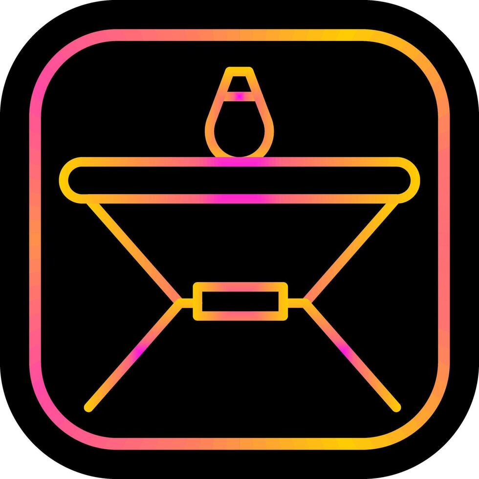 Decoration Table Vector Icon
