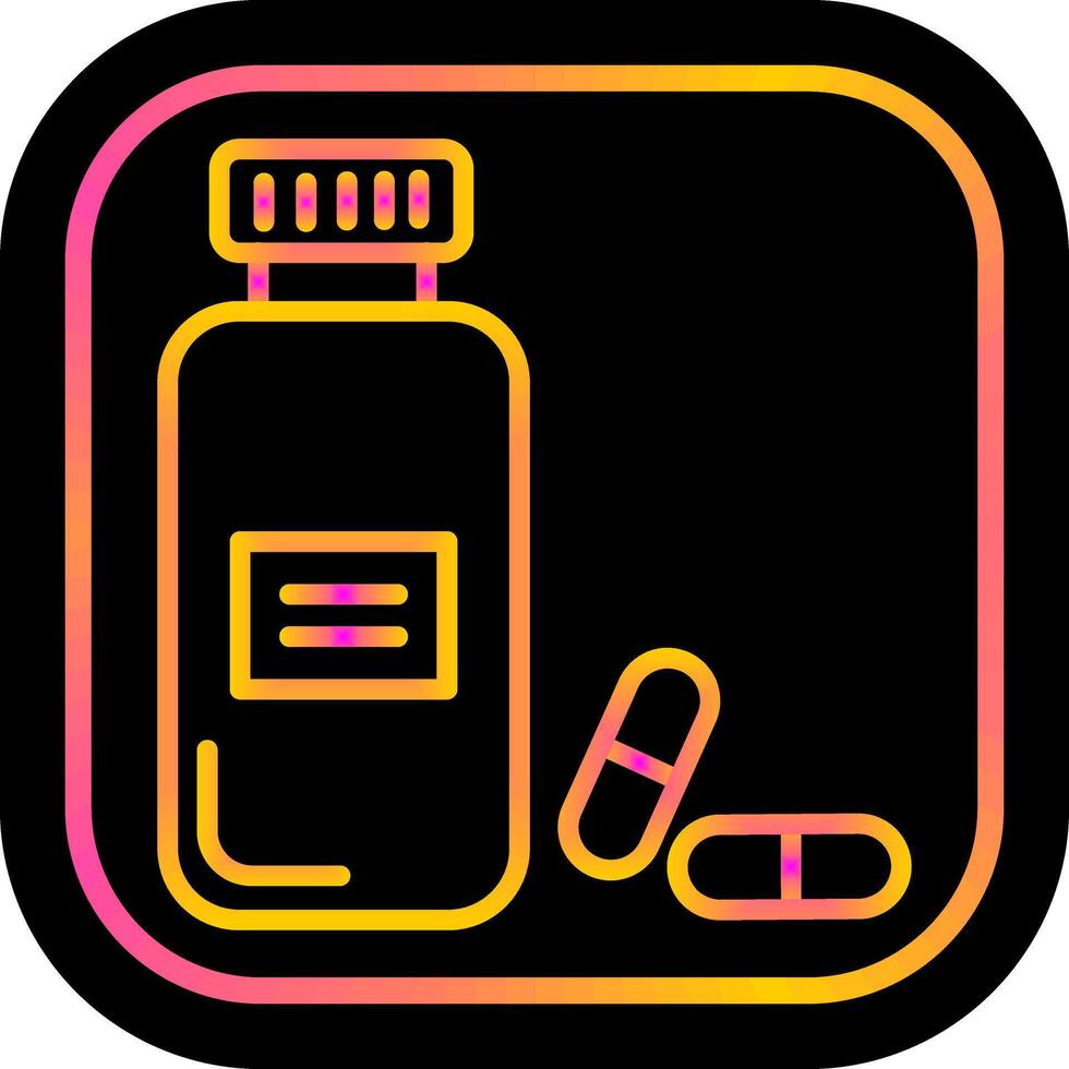 Bottle Capsule Vector Icon