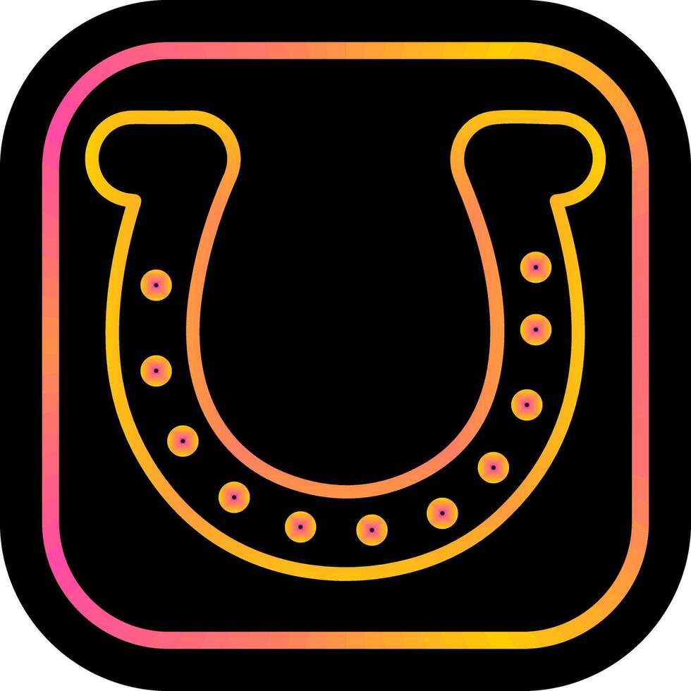 Horse Shoe Vector Icon