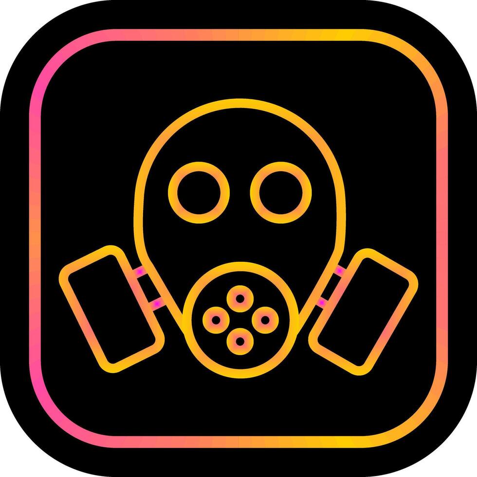 Gas Mask Vector Icon