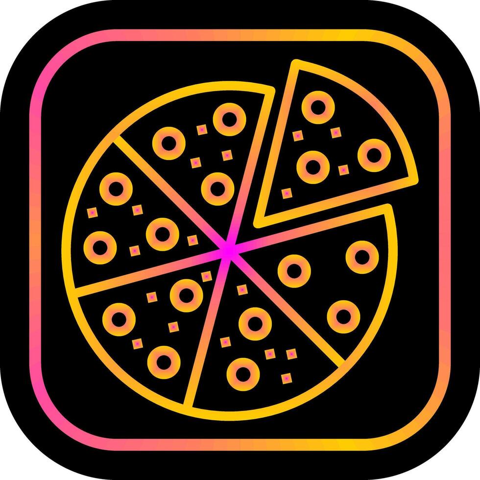 Pizza Slice Vector Icon