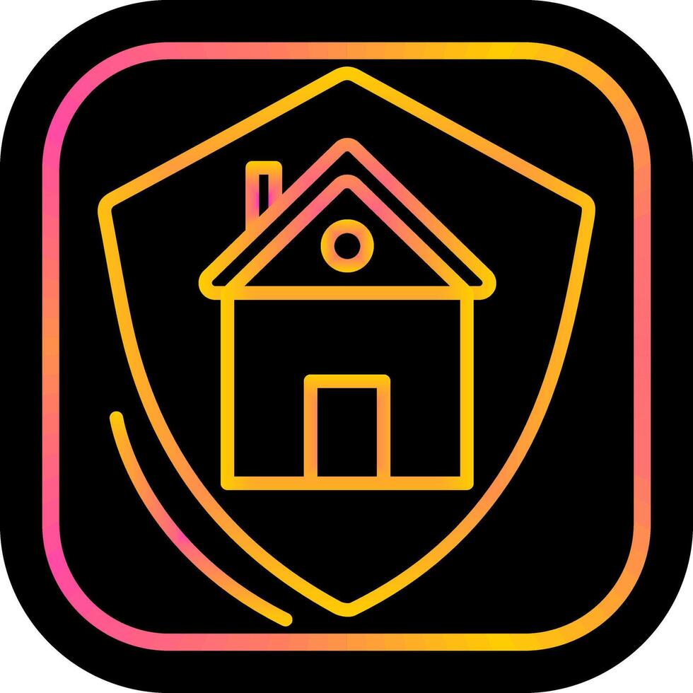 House Protection Vector Icon