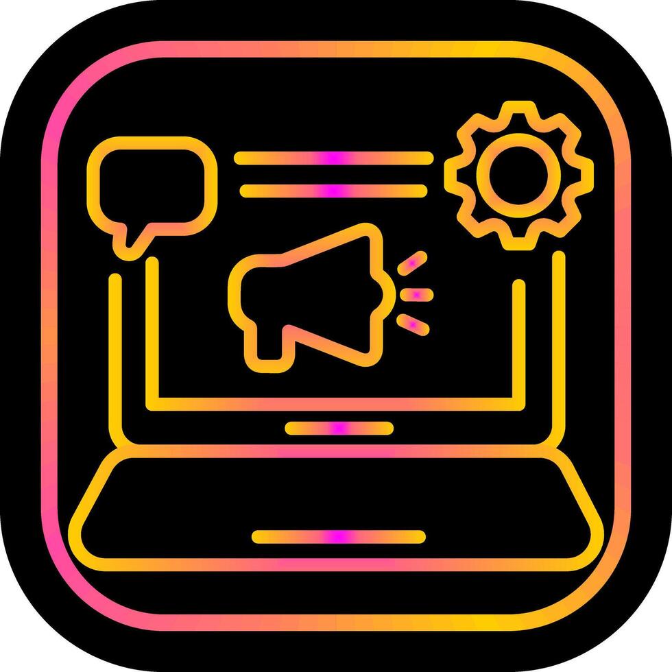 Digital Marketing Vector Icon