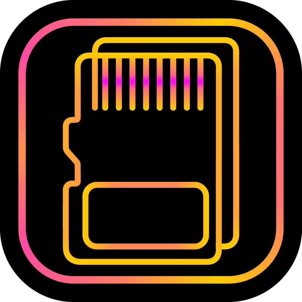 SD Card Vector Icon