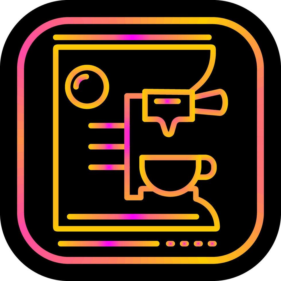 Coffee Machine Vector Icon