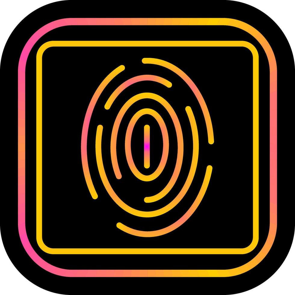 Fingerprint Vector Icon