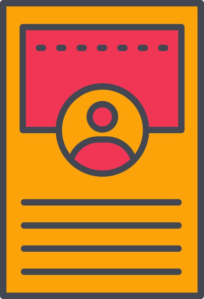 Profile Vector Icon