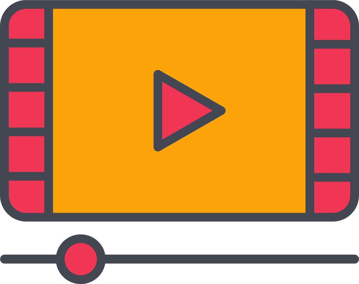 Video and Animation Vector Icon