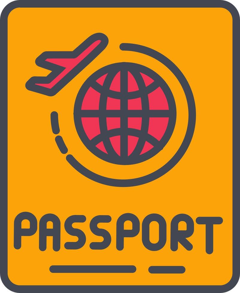 Passport Vector Icon