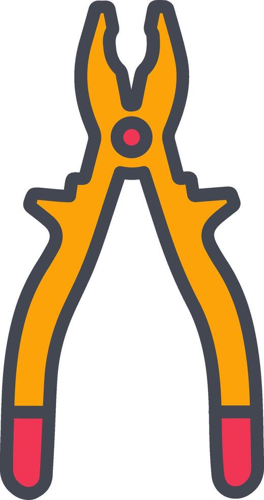 Pliers Vector Icon